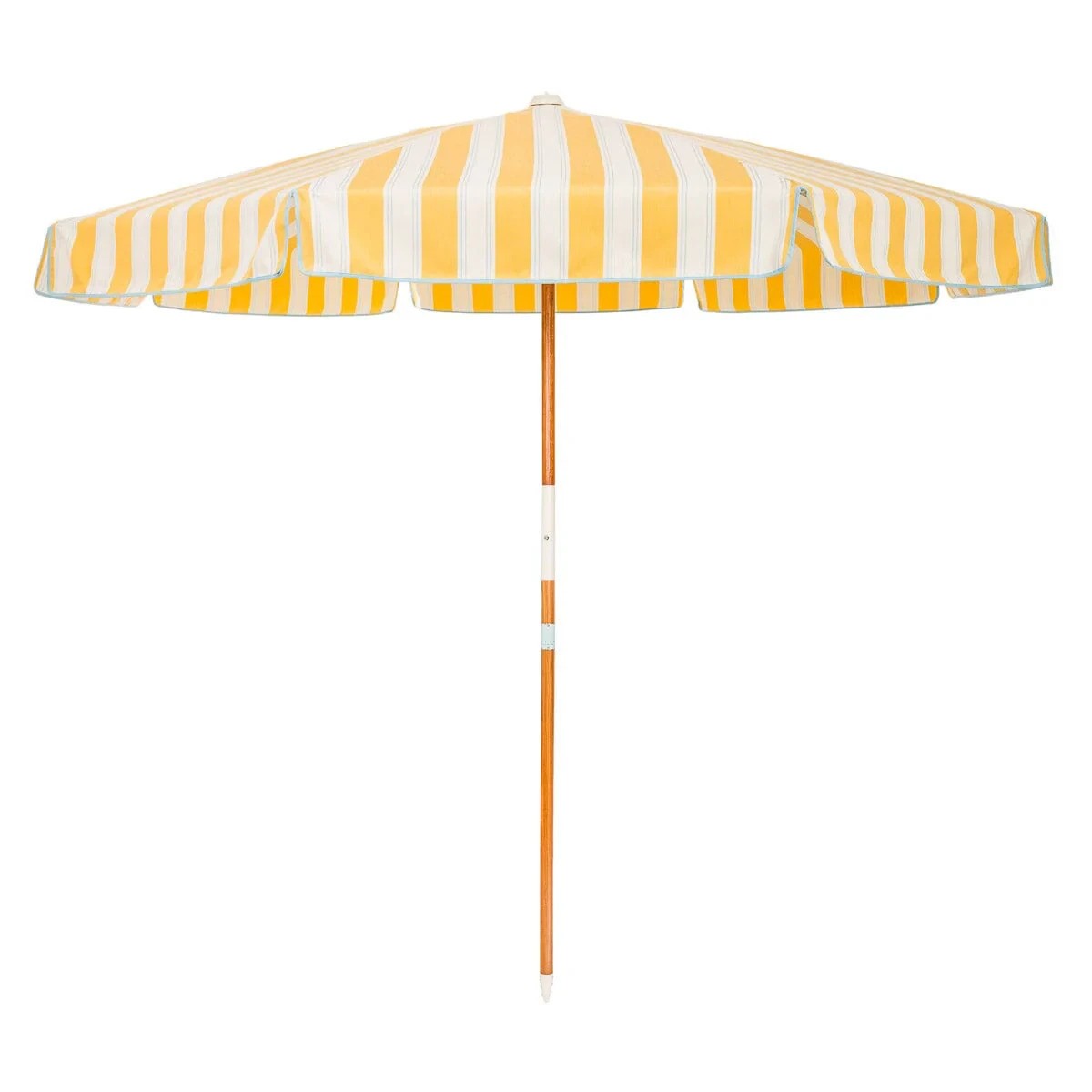 Business & Pleasure The Amalfi Umbrella Tuuli Stripe Yellow Colored