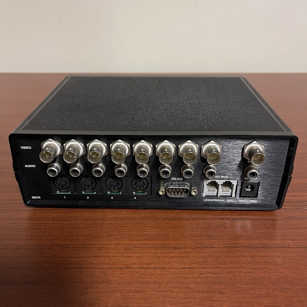 Leightronix Mini-T-Pro AV Programmable Switcher - Untested