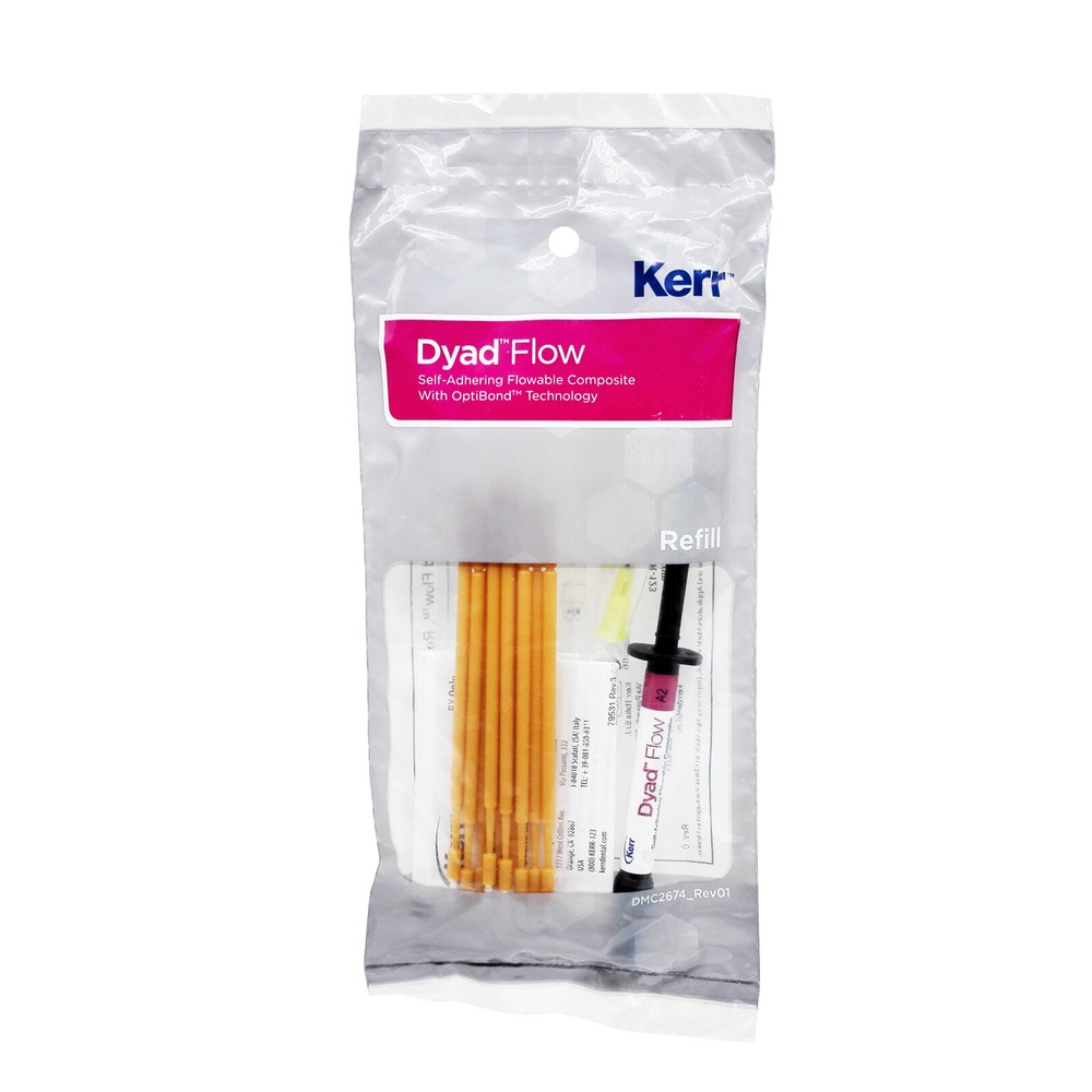 100% Original Dyad Vertise Flow Self-Adhering Flowable Composite A1 A2 A3 Dent