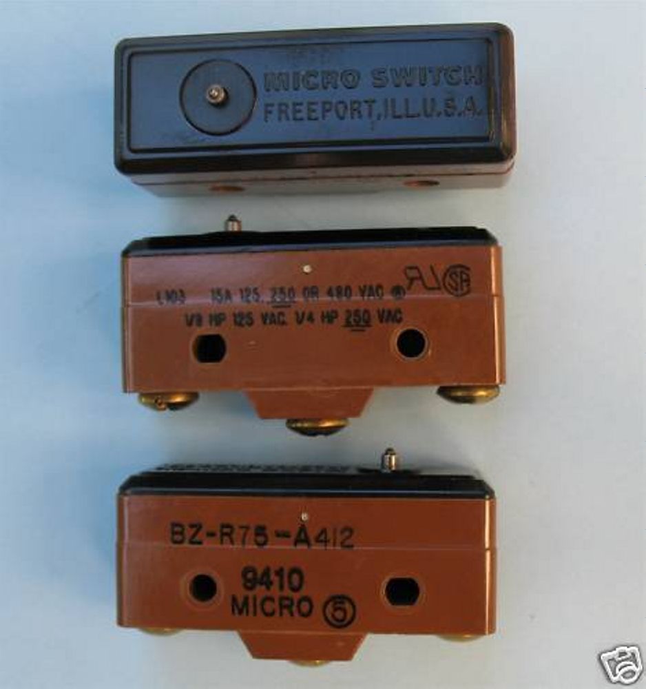 MICRO SWITCH BZR75 LIMIT SWITCH 15A  (40 PCS)