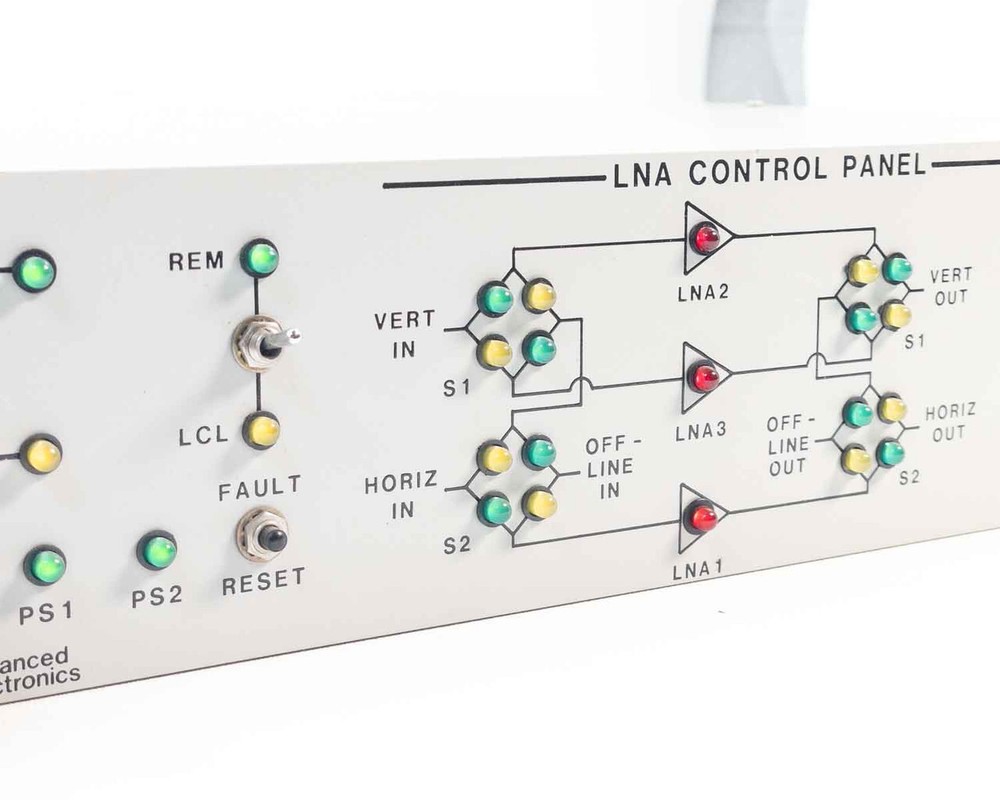 Specialty Microwave 573874-1 LNA Control Panel SATCOM Rack Mount Eaton