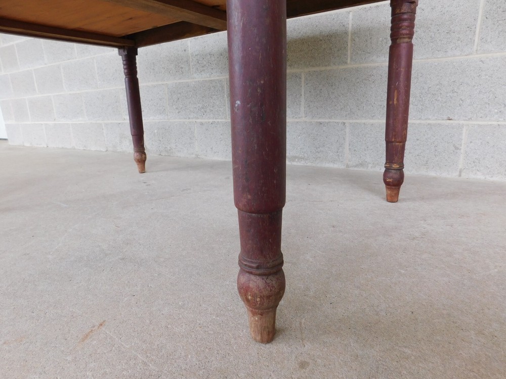Antique 19th Century Tavern Work Dining Table