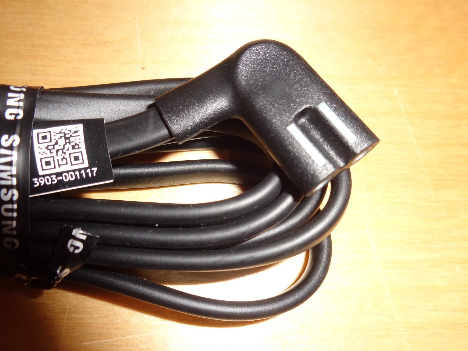 NEW SAMSUNG TV 3903-001117 AC POWER CORD FLUSH 90° RIGHT ANGLE FIGURE 8 PLUG