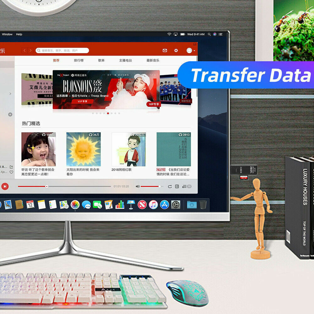 USB 3.0 High Speed Card Reader Adapter for Micro SD SDXC TF T-Flash Memory Card