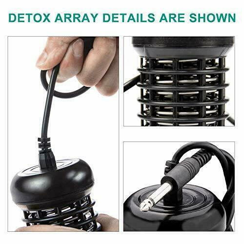 4 Arrays Ionic Detox Array Aqua Foot Spa Bath Ion CLEANSE Machine For Home Club