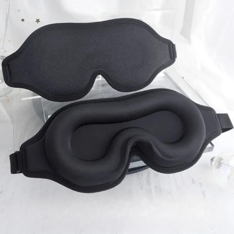 3D Sleep Eye Mask Memory Foam Light Blocking Soft Padded Travel Blindfold