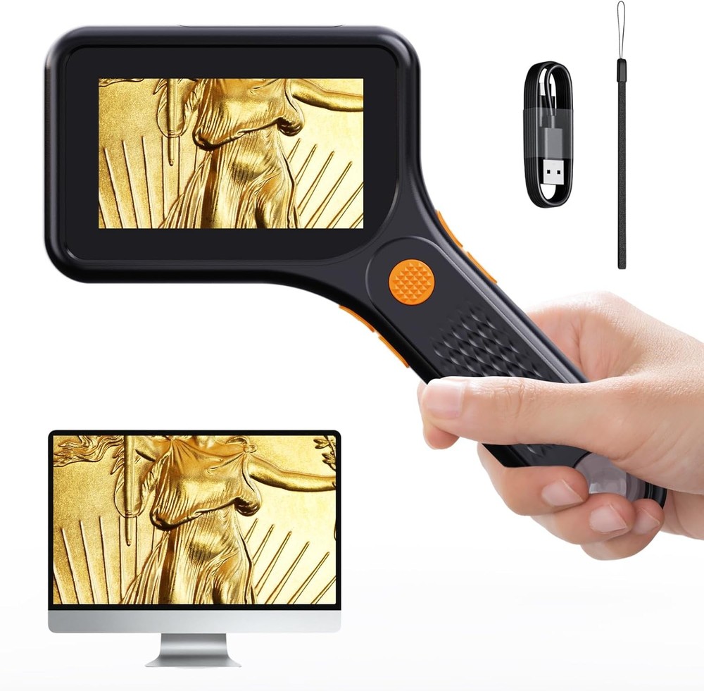 500X Handheld Pocket Microscope