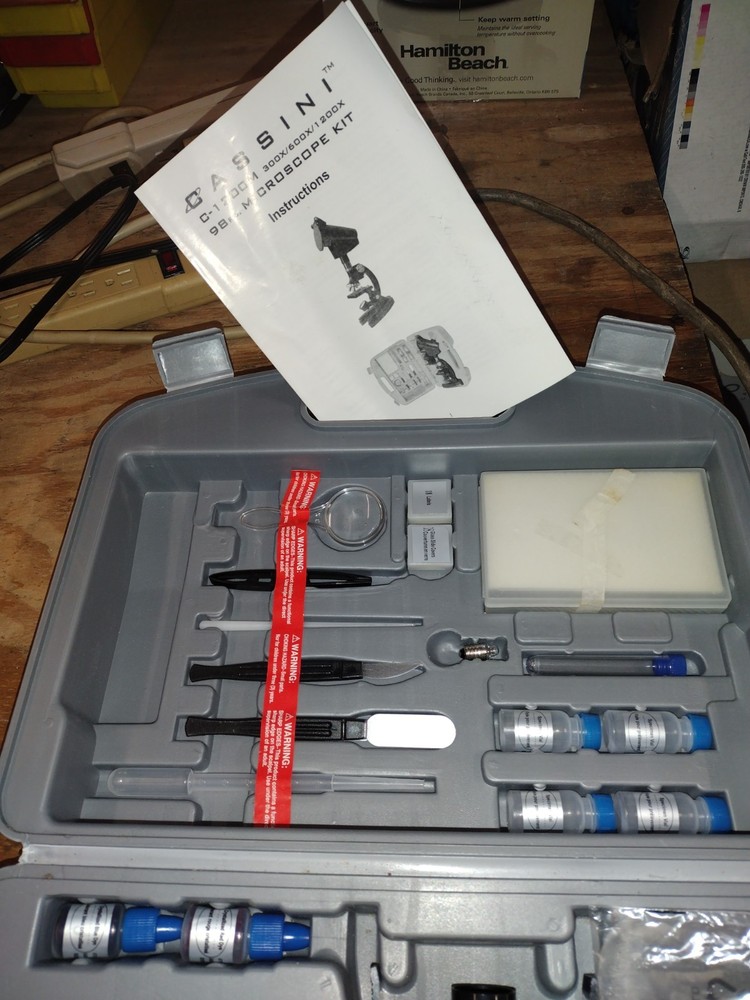 Cassini C-1200m Microscope Kit FREE SHIPPING! - S