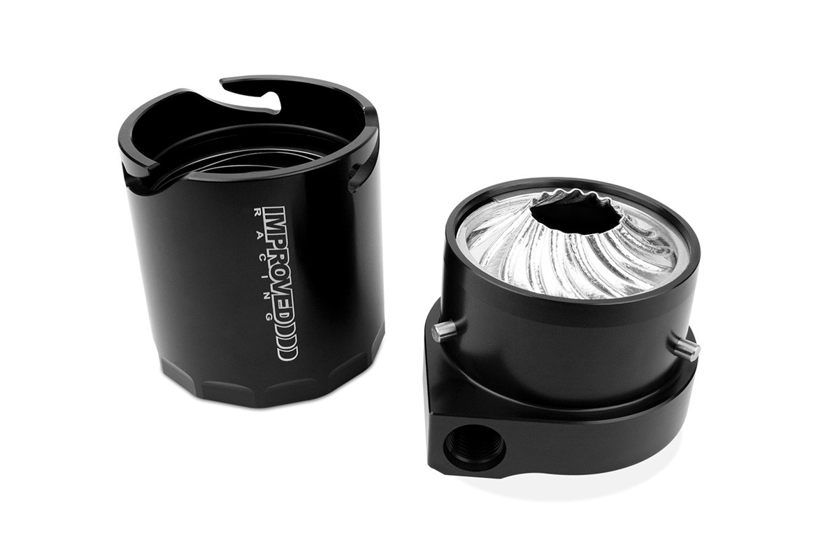 CCS Oil Catch Can Kit for Dodge Charger & Challenger 6.2L Hemi Hellcat, Redey...