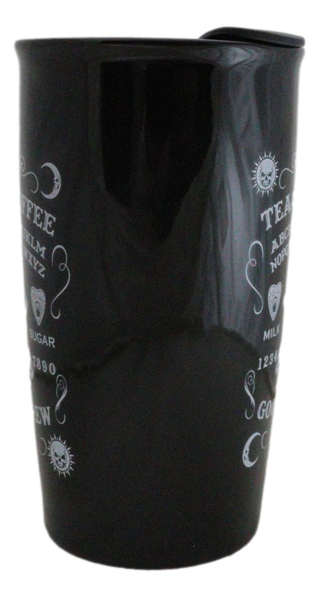 Wicca Witchcraft Ouija Board Tea Or Coffee Good Brew Ceramic Travel Mug Cup