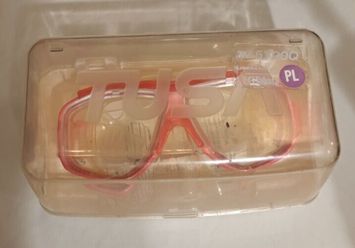 Tusa Splendive II Diving Goggles, Pink, with case