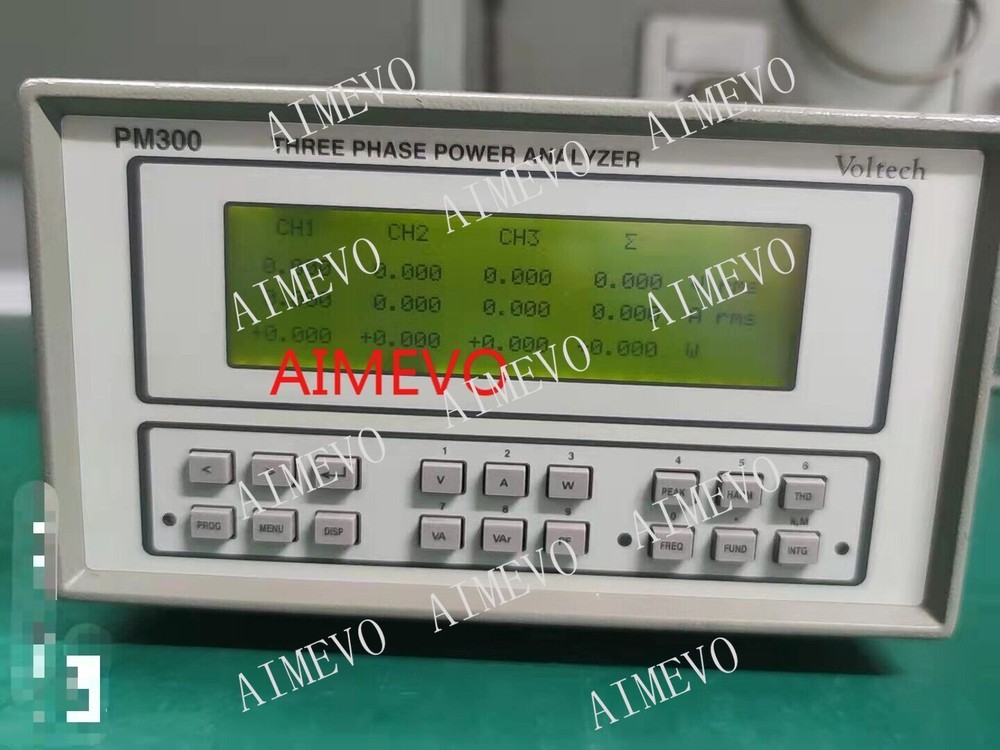 1 PCS Voltech PM300 Three Phase Power Meter Analyzer
