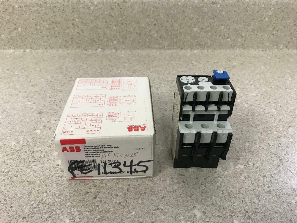 ABB Overload Relay T25 DU 2,4 NEW