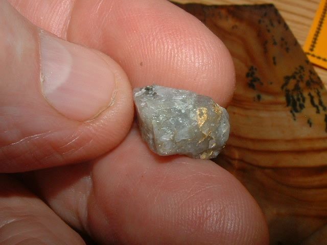 COLORADO GOLD QUARTZ SPECIMEN 1.67 GRAM U.S. LODE MINING