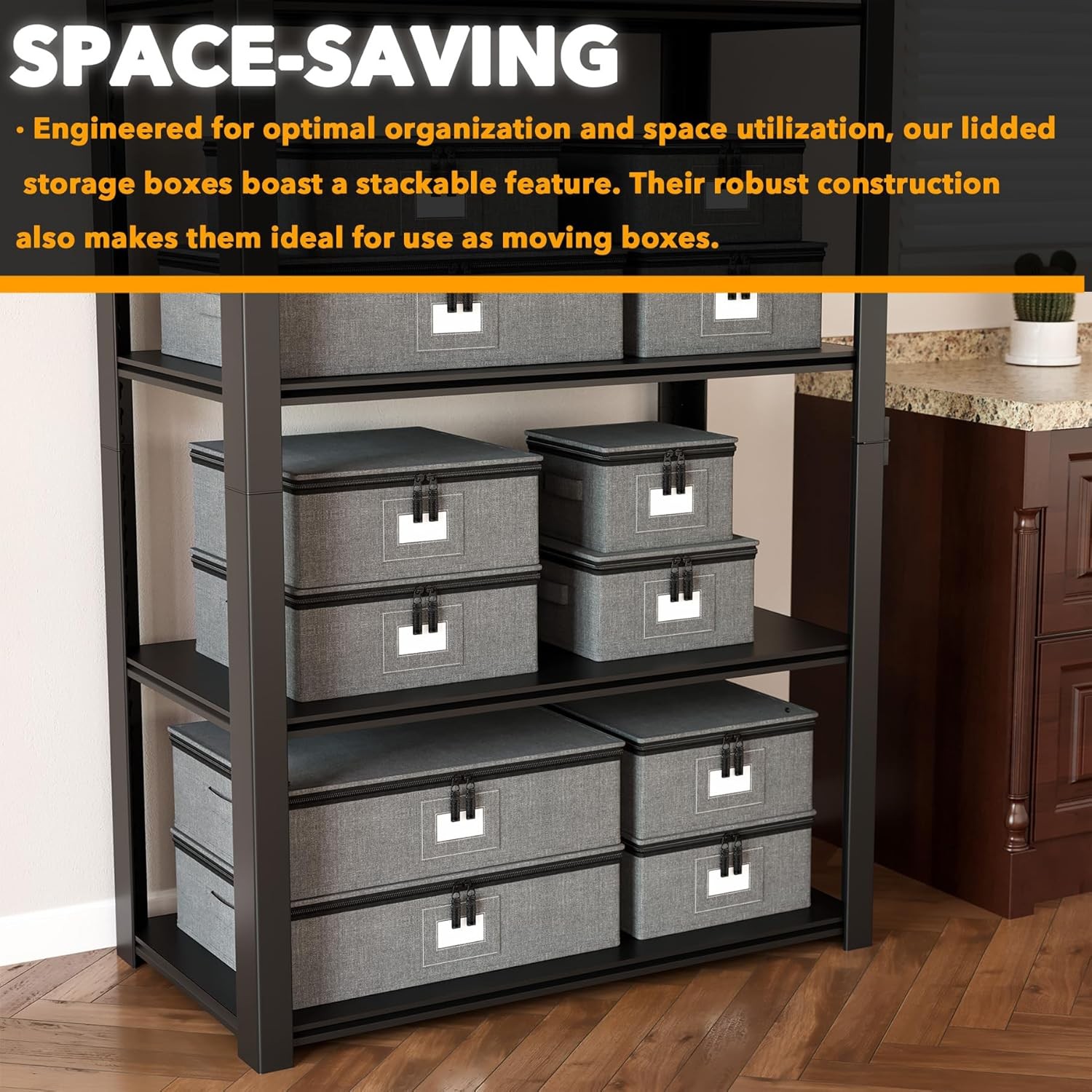 China Storage Containers 6 Pack, Stackable Hard Shell Quilted Cases with Soft