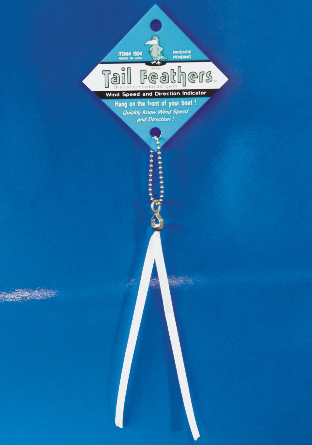 Apparent Wind Indicator Docking Aid "Tail Feathers", thats for the birds