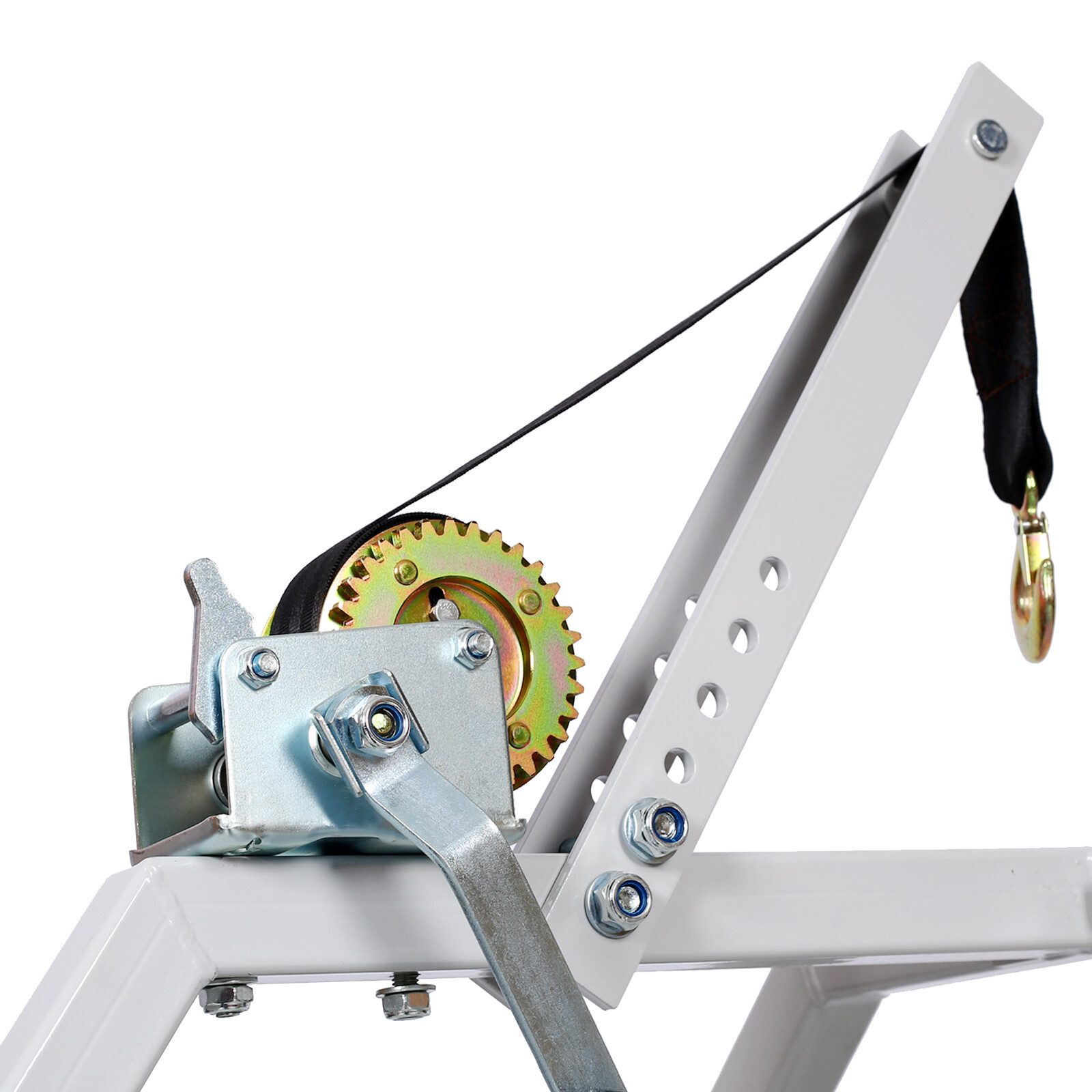 ATV Log Skidding Arch 1000-lbs Capacity 18in Dia. Heavy Duty Log Wood Transport