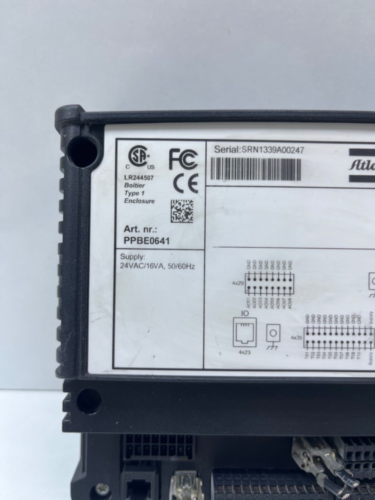 Atlas Copco PPBE0641 controller 1900520041
