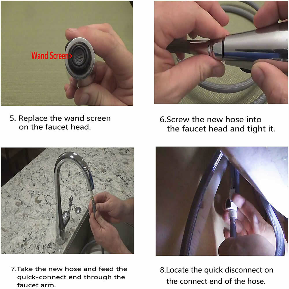 150259 Replacement Hose for Moen Pull Down Kitchen Sink Faucet Replacement Part