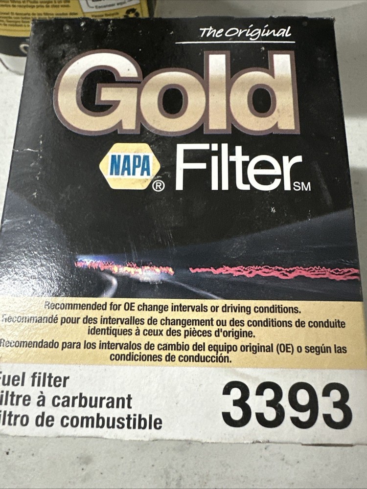NAPA Gold 3393 Fuel Filter High Efficiency Engine Filter New