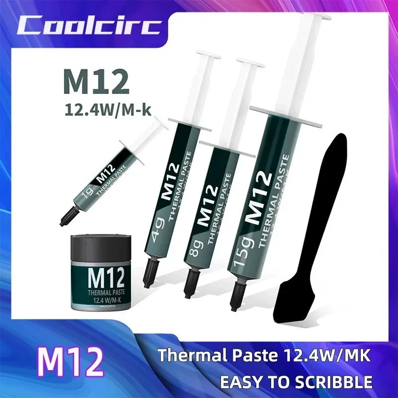 Thermal Grease Paste 12.4 W/MK 8/15/30g For Game PC PS5 CPU GPU Cooling