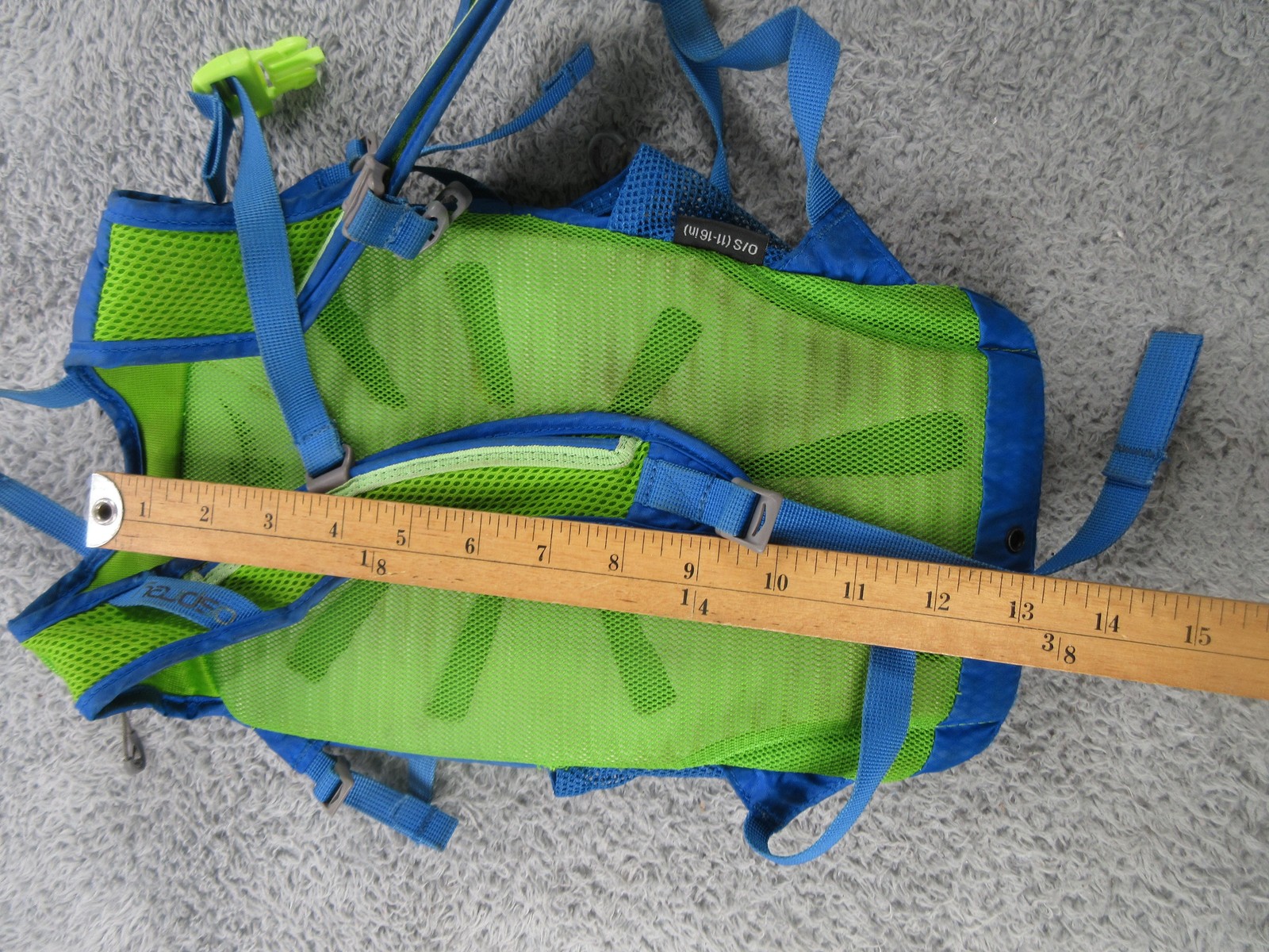 Osprey Moki Hydration Backpack Blue Green One Size Hiking Trail Pack