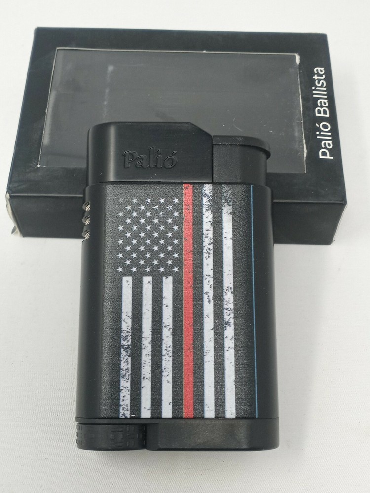 Palio Single Jet Torch Cigar Lighter - Black - New