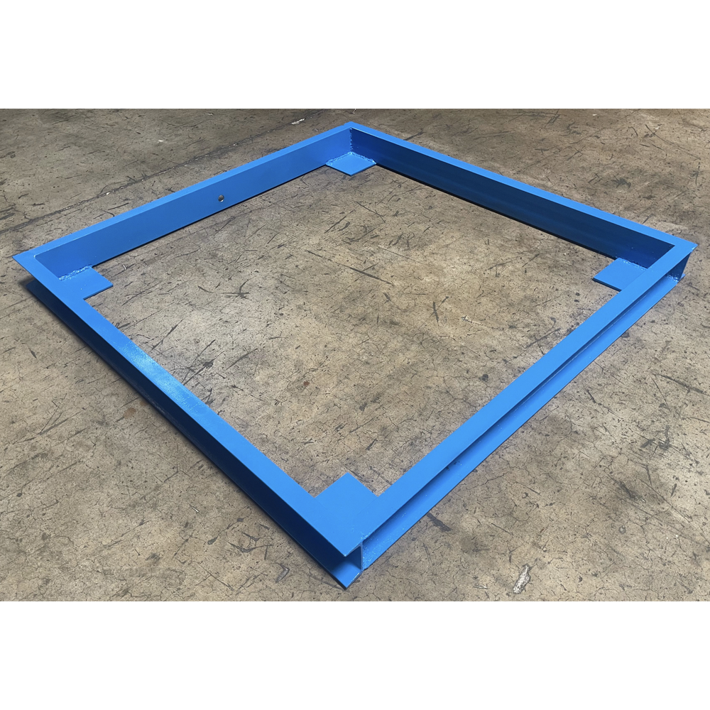 SellEton 48" x 48" Floor Scale with Pit Frame for above & in-ground use 5000 lb
