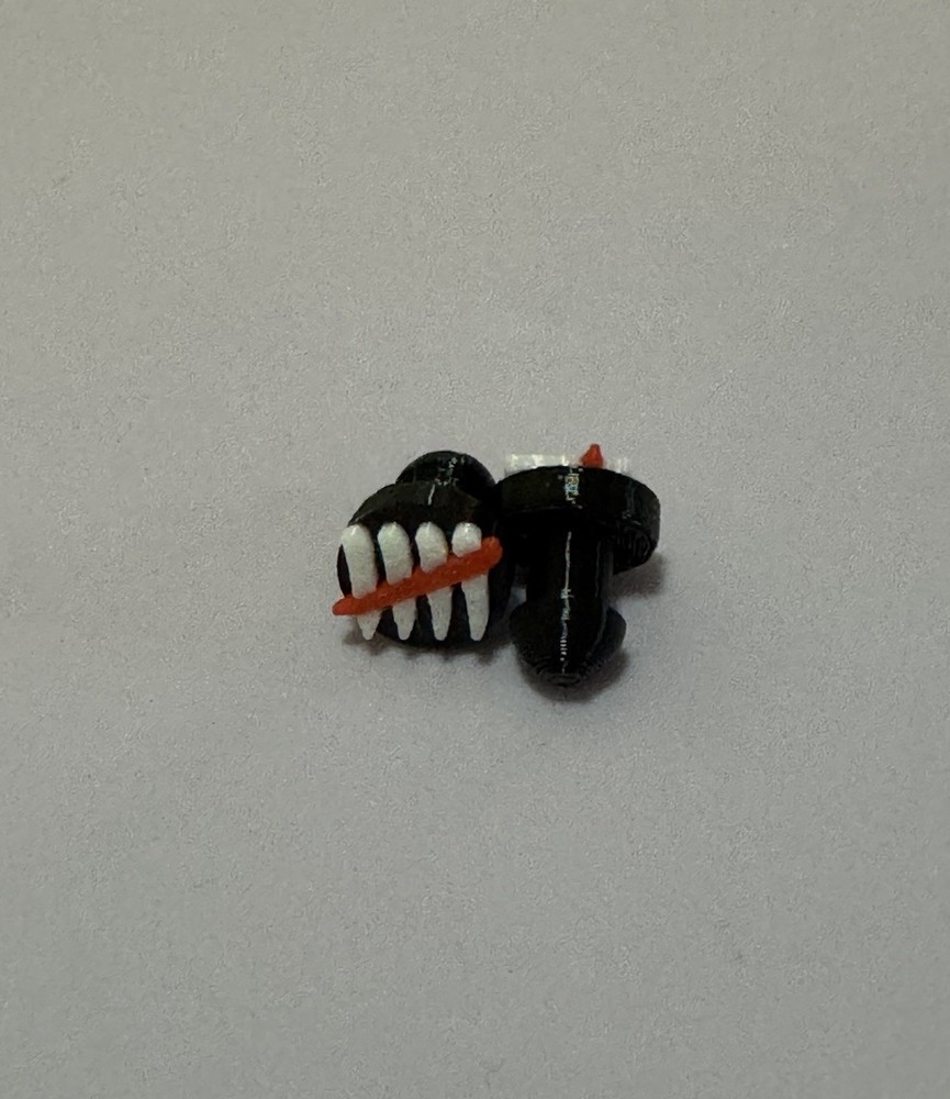 JT Proflex Plugs - 5 Slash Count Em (eots) - White Red - 1 Set