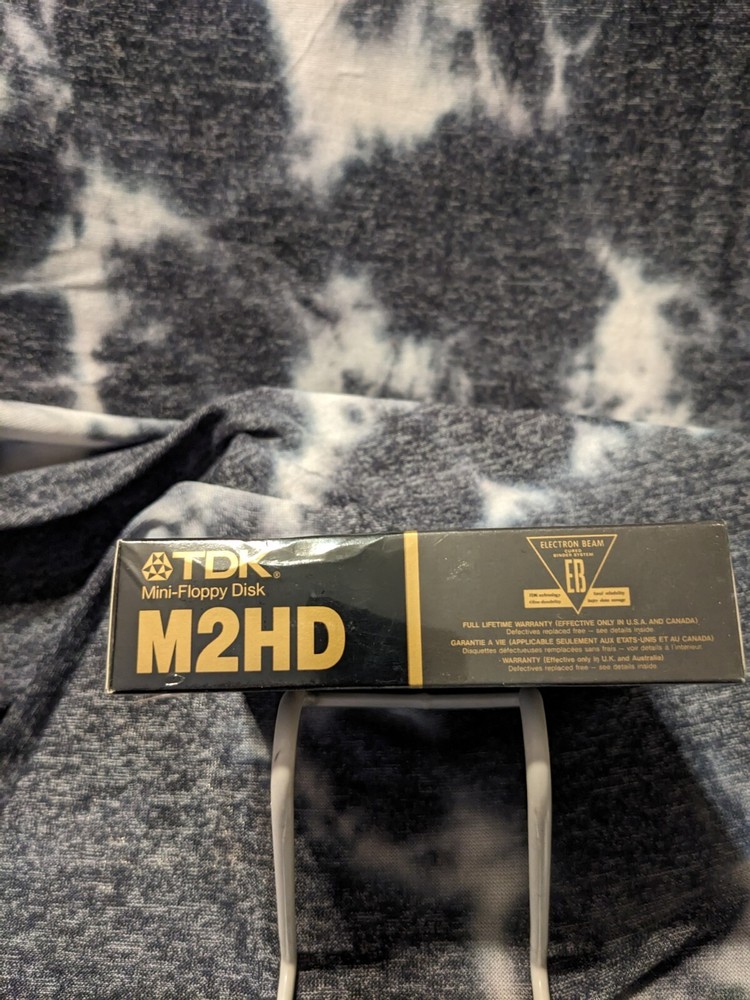 TDK Mini Floppy Disk M2HD double Sided High Density 10 Disk In Sealed Box