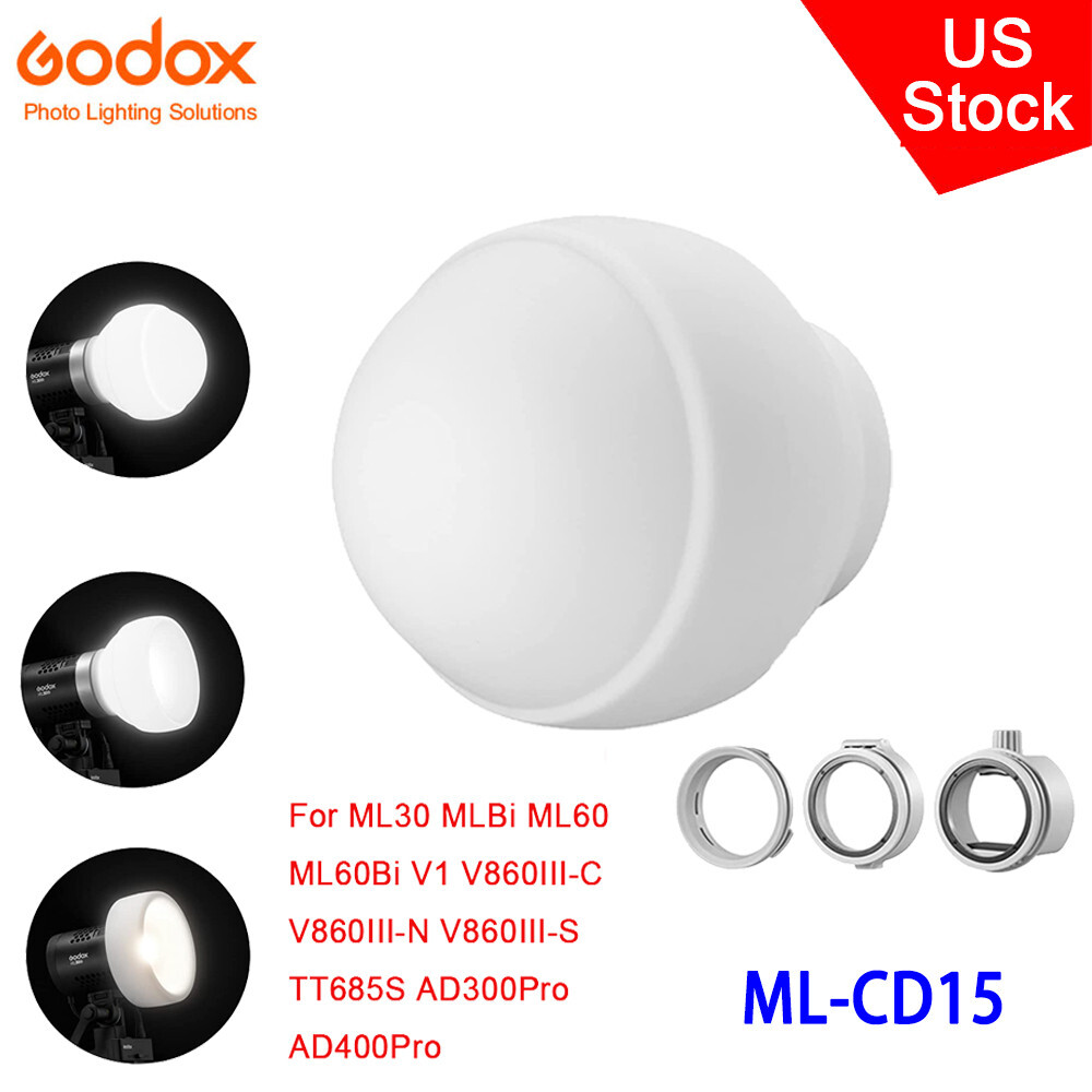 US Godox ML-CD15 Silica Gel Diffusion Dome for AD200 V1 V860III TT685II AD400PRO