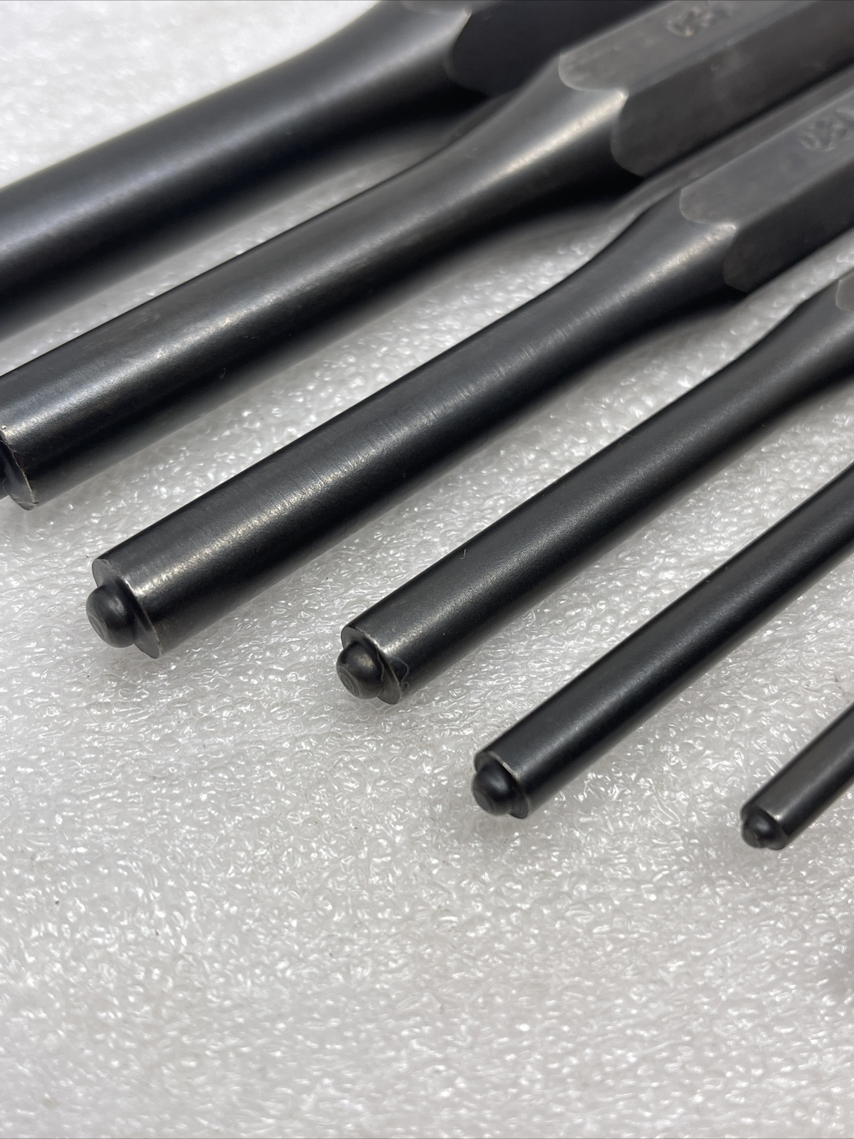 SK Hand Tools 9 Piece Roll Pin Punch Set, 1/16” - 1/2”, USA Made, New