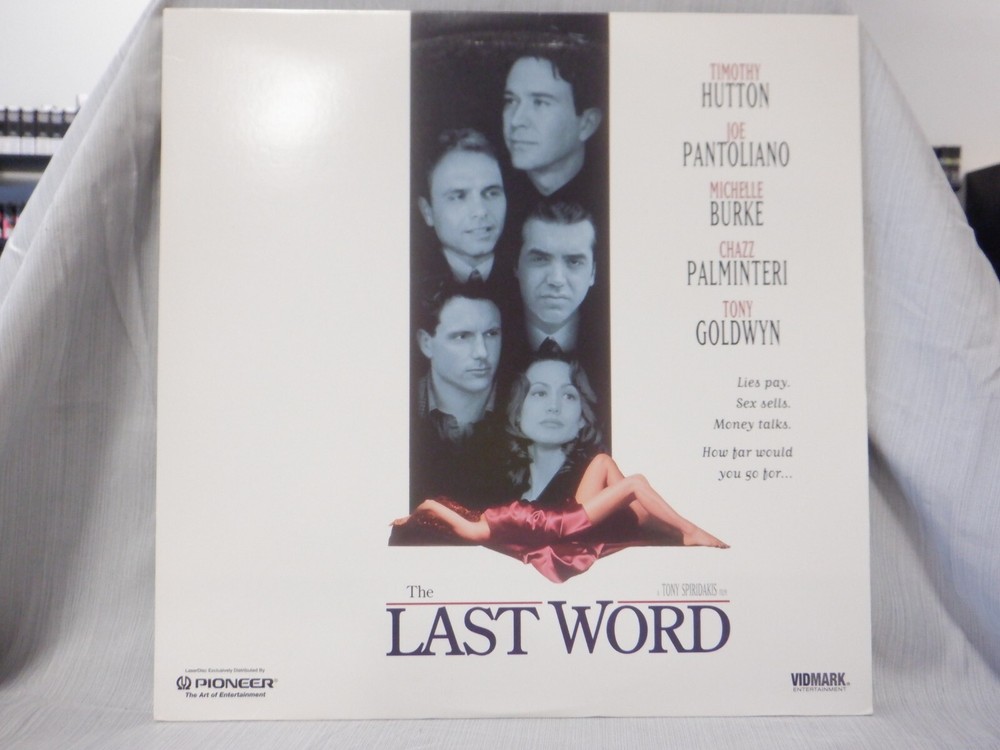 Laserdisc - Last Word - Great Condition