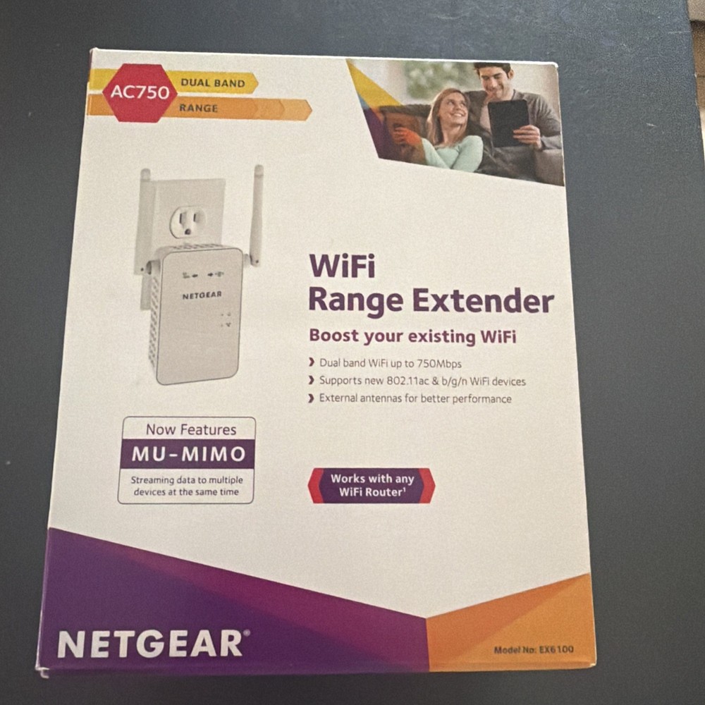 NETGEAR EX6100 IEEE 802.11ac 450Mbps Wireless Range Extender