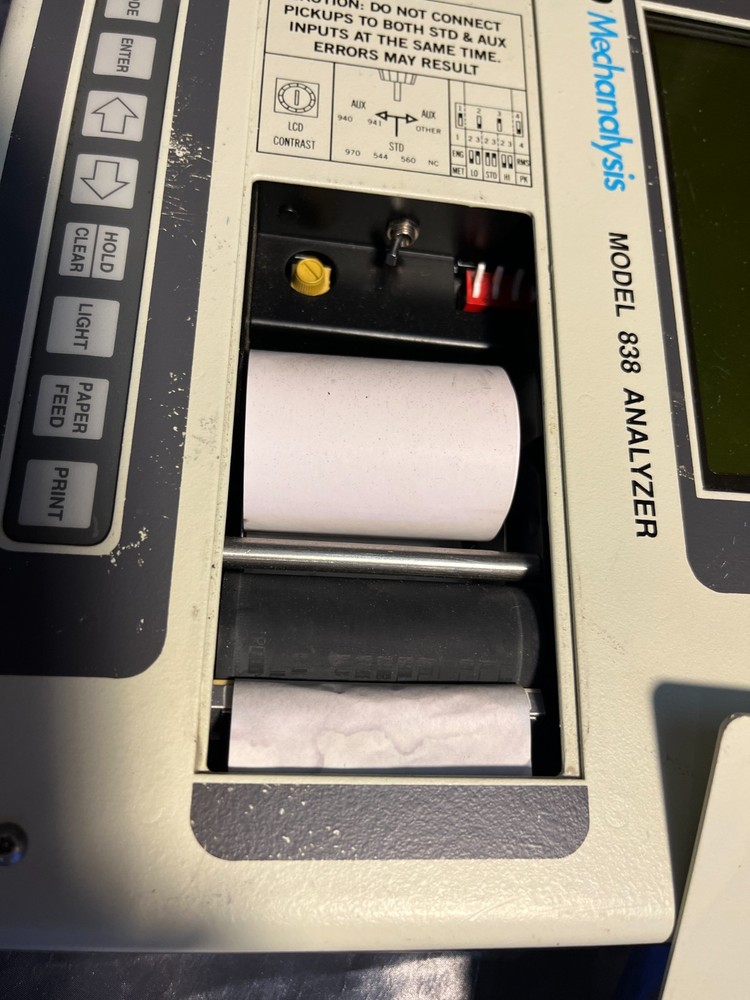 IRD Mechanalysis Model 838 Analyzer - WITHOUT ANY ACCESSORIES