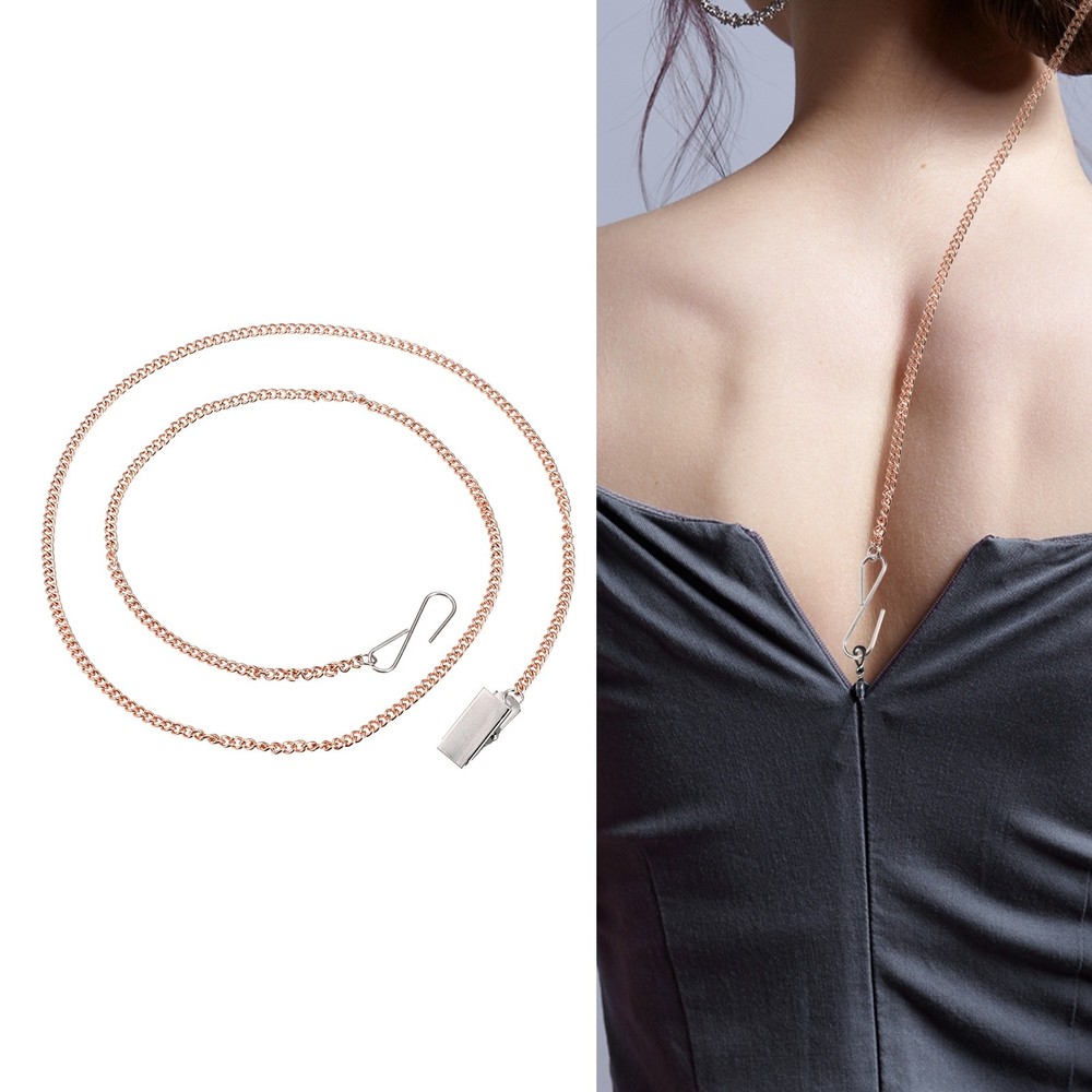 Zipper Helper Pull, Zipper Puller with Clip, Rose Gold
