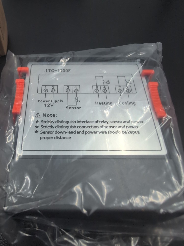 ITC-1000F 110V Digital Temperature Temp Controller Thermostat + NTC Sensor Probe