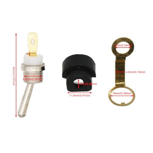 2 Set Kill Switch ON Off Stop Switches Replacement Ignition Flameout Toggle