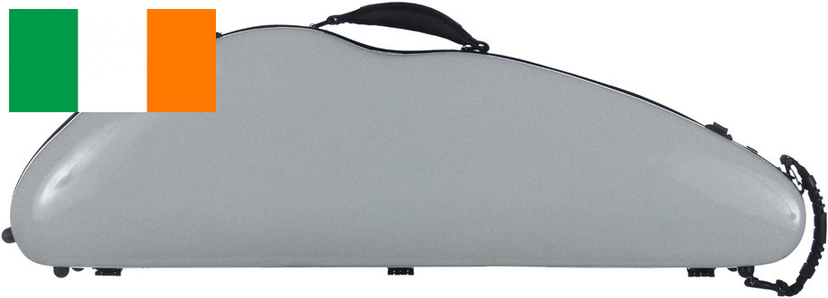 Fiberglass violin case SafeFlight 4/4 M-case Silver