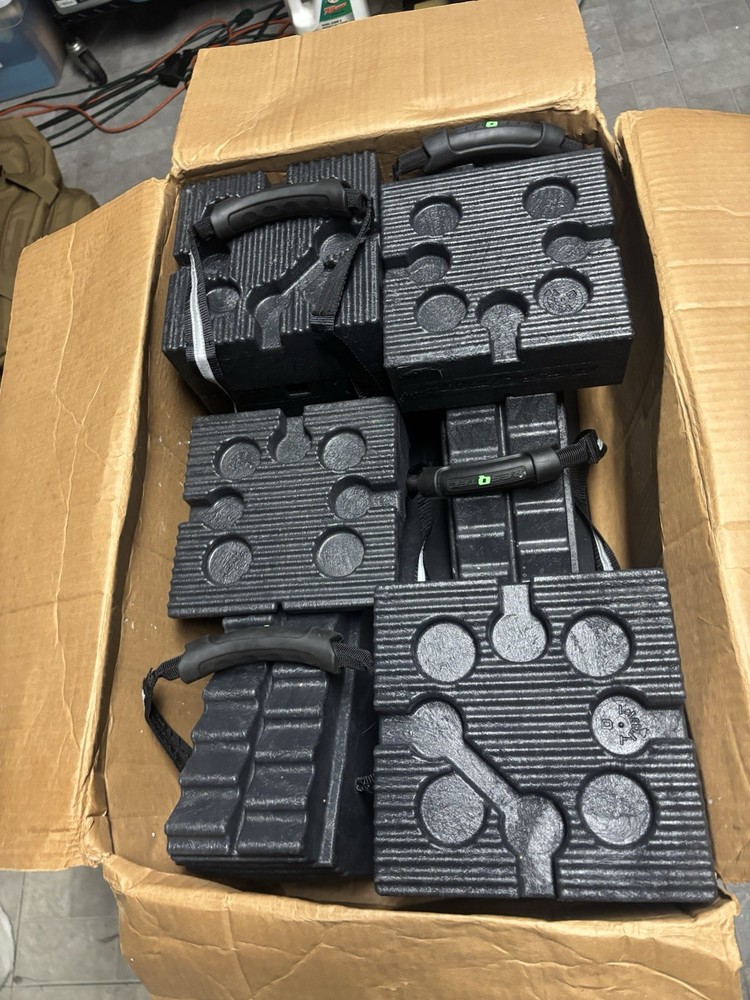 Resqtec Crib Block 4 Point Set Quick Stabilization Rescue Operations Firefighter