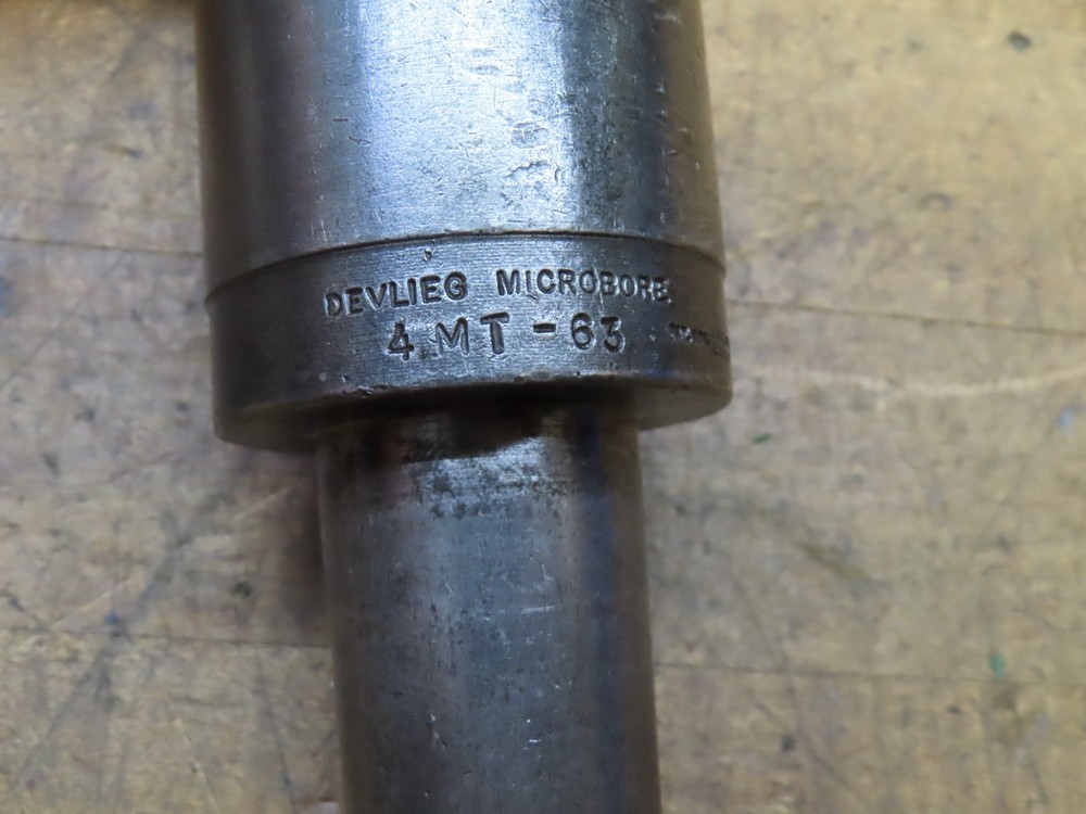 Devlieg Microbore 4MT-63 micro-adjustable boring head 4MT shank