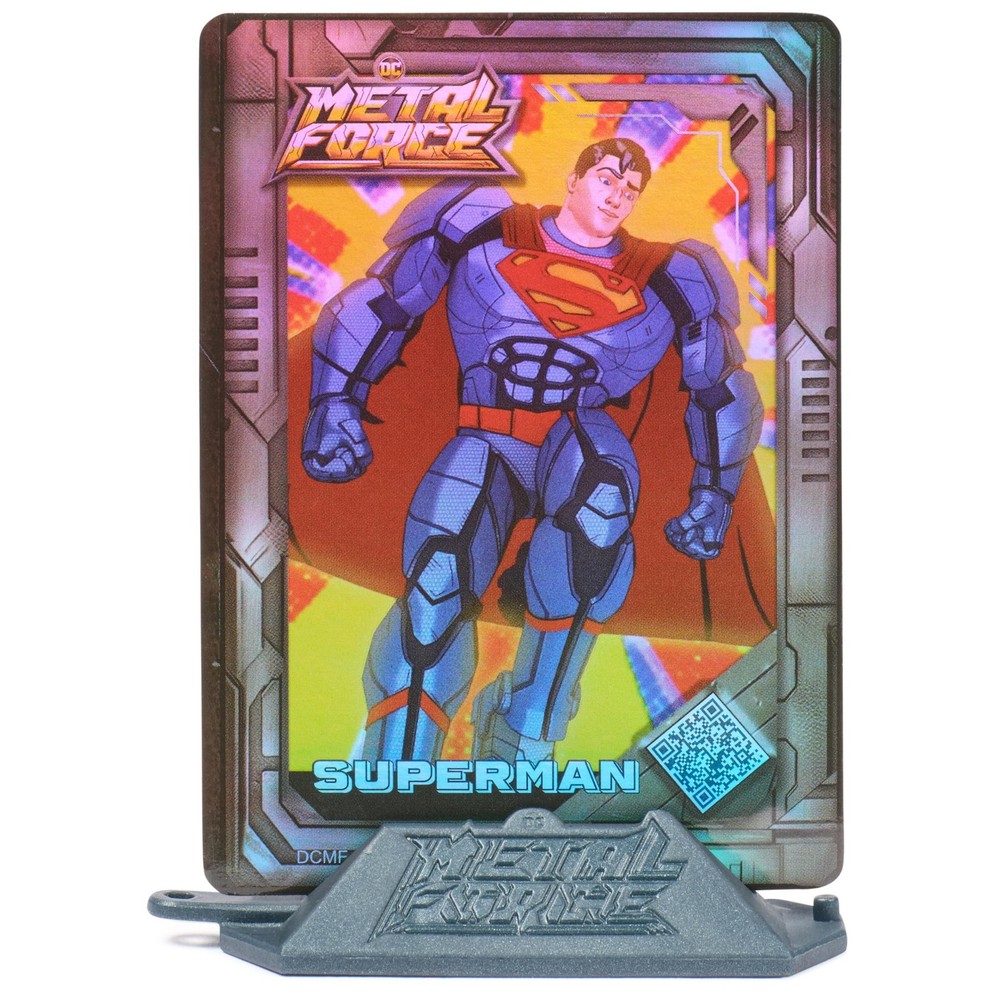 DC Comics, Metal Force Superman Action Figure, One Size, Multicolor