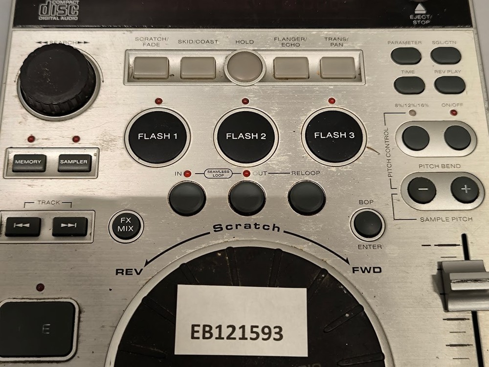 American DJ Pro-Scratch 1 CD Player - Power Tested