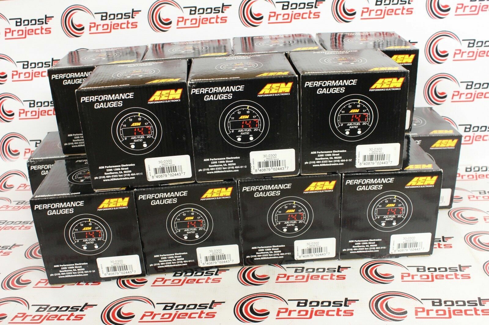 AEM X-Series Wideband Gauge 52mm 2 1/16" O2 UEGO Air Fuel AFR Controller 30-0300