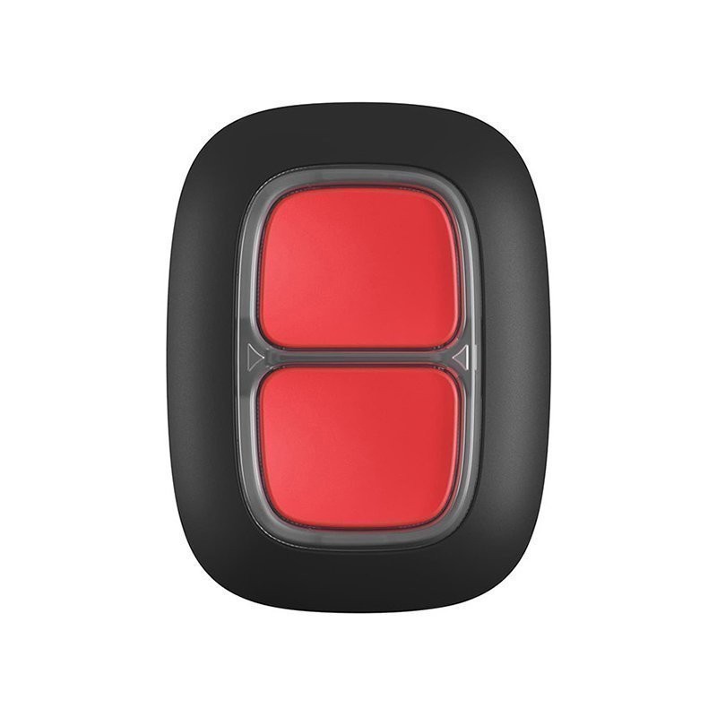 Ajax DoubleButton Wireless Panic Button, Black