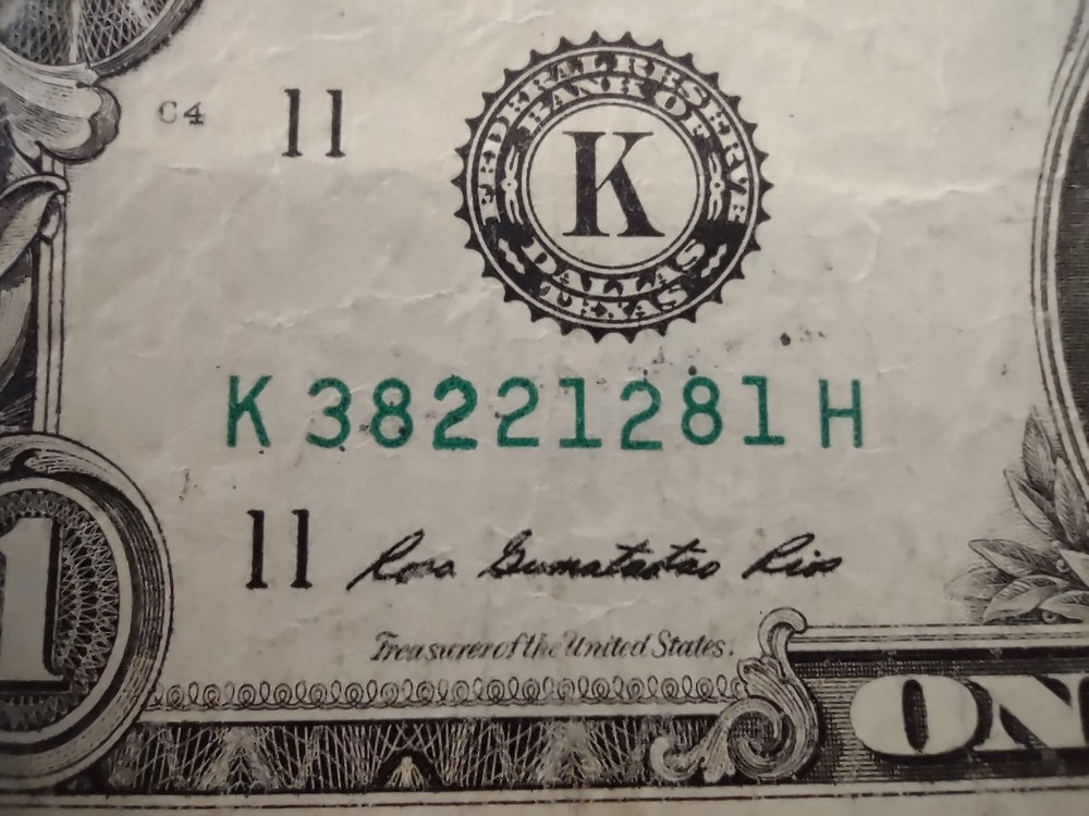One Dollar Bill, Extra Ink, Free Ship
