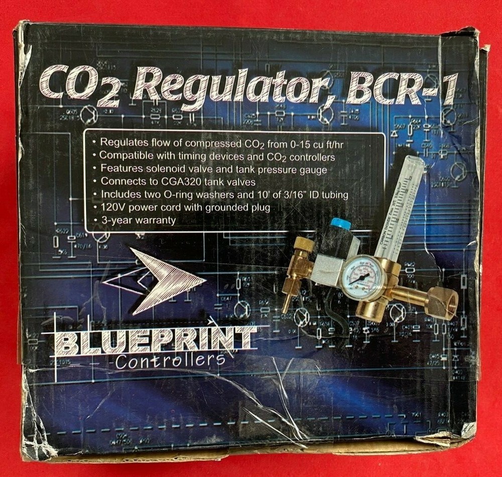 BLUEPRINT CONTROLLERS CO2 Regulator BCR-1