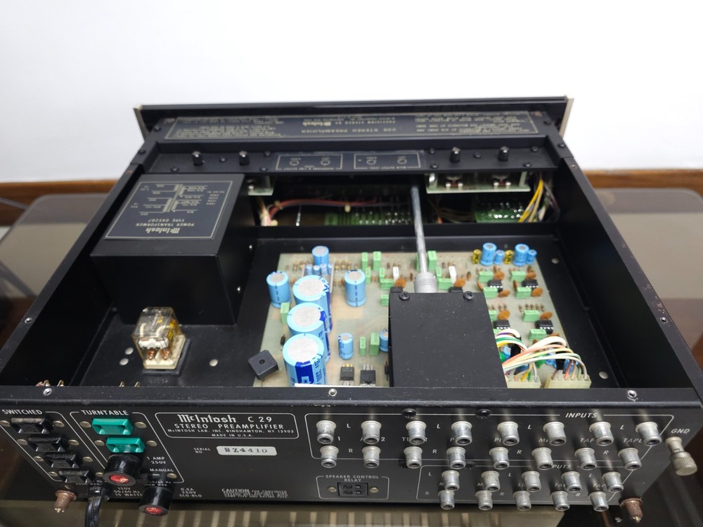 McIntosh C29 Solid State Stereo Preamplifier Serviced Good Aesthetic Condition