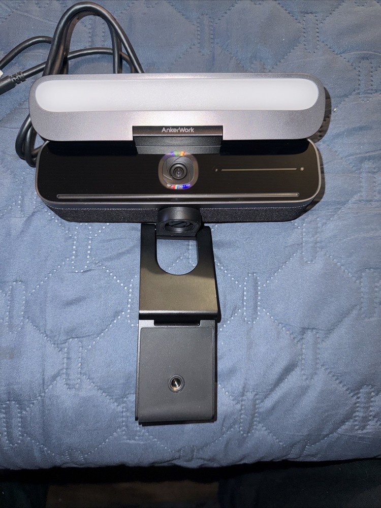 Anker Work B600 Videobar Webcam with Light, with 2K Camera -A