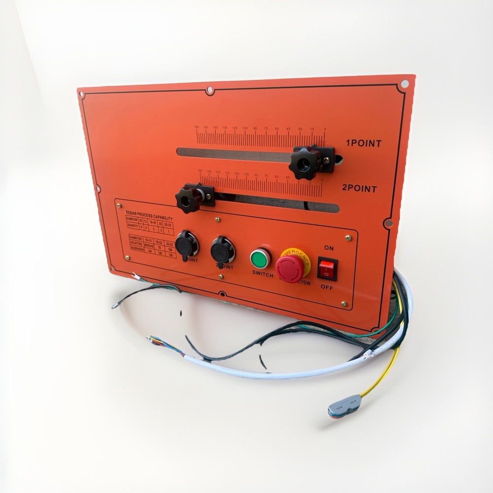 Replacement Front Face Control Panel Board 4 RB32 32mm #10 Rebar Bender Machine